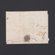 Carta Pré-Filatélica circulada de Mialhada (Mealhada) para Lisboa datada 03-06-1831