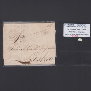 Carta Pré-Filatélica circulada de Mialhada (Mealhada) para Lisboa datada 11-06-1831