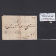Carta Pré-Filatélica circulada de Mialhada (Mealhada) para Lisboa datada 12-12-1831