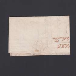 Carta Pré-Filatélica circulada de Mialhada (Mealhada) para Lisboa datada 07-01-1832