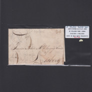 Carta Pré-Filatélica circulada de Mialhada (Mealhada) para Lisboa datada 07-01-1832