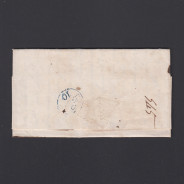 Carta Pré-Filatélica circulada de Mialhada (Mealhada) para Lisboa datada 03-04-1832