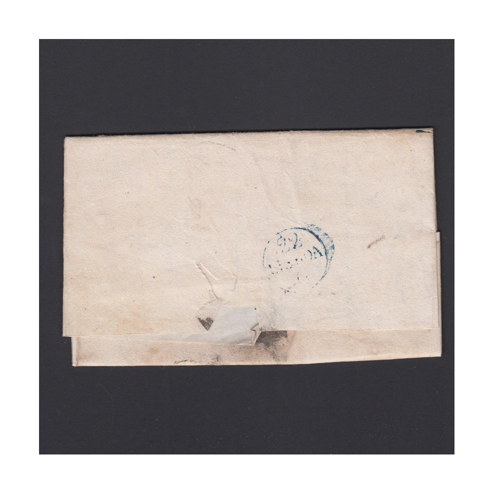 Carta Pré-Filatélica circulada de Mialhada (Mealhada) para Lisboa datada 17-06-1834