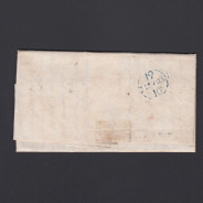 Carta Pré-Filatélica circulada de Mialhada (Mealhada) para Lisboa datada 10-04-1835