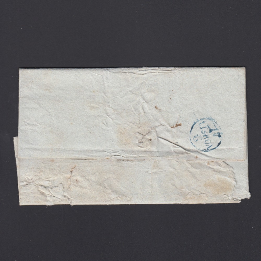 Carta Pré-Filatélica circulada de Mialhada (Mealhada) para Lisboa datada 15-06-1835