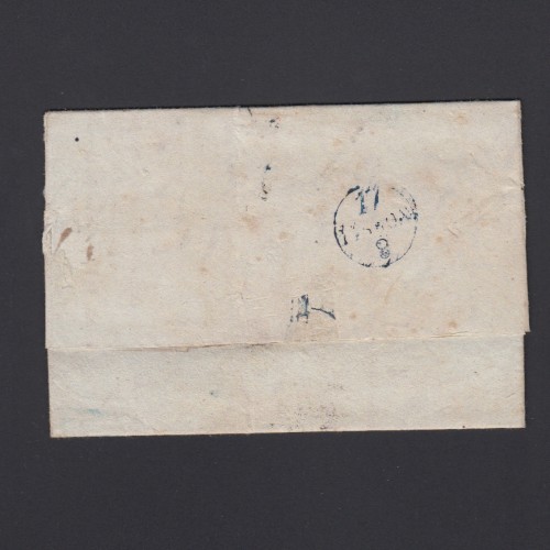 Carta Pré-Filatélica circulada de Mialhada (Mealhada) para Lisboa datada 15-08-1835