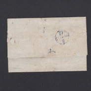 Carta Pré-Filatélica circulada de Mialhada (Mealhada) para Lisboa datada 15-08-1835
