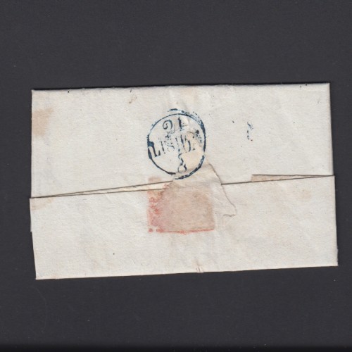 Carta Pré-Filatélica circulada de Mialhada (Mealhada) para Lisboa datada 18-08-1835