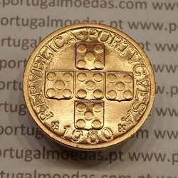 MOEDA DE VINTE CENTAVOS (XX CENTAVOS) BRONZE 1960 SOBERBA