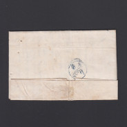 Carta Pré-Filatélica circulada de Mialhada (Mealhada) para Lisboa datada 01-09-1835