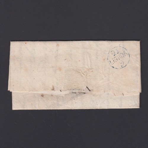 Carta Pré-Filatélica circulada de Mialhada (Mealhada) para Lisboa datada 19-09-1835