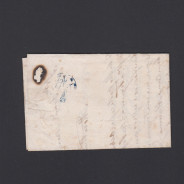 Carta Pré-Filatélica circulada de Mialhada (Mealhada) para Lisboa datada 07-12-1835