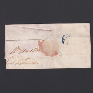 Carta Pré-Filatélica circulada de Mialhada (Mealhada) para Lisboa datada 11-03-1836