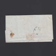 Carta Pré-Filatélica circulada de Mialhada (Mealhada) para Lisboa datada 12-04-1836
