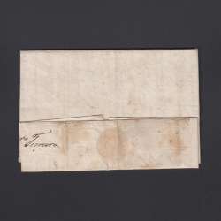 Carta Pré-Filatélica circulada de Mortágua para Lisboa datada 03-08-1829