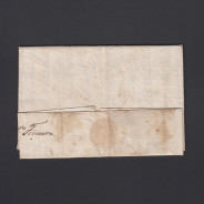 Carta Pré-Filatélica circulada de Mortágua para Lisboa datada 03-08-1829