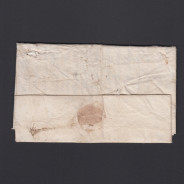Carta Pré-Filatélica circulada de Mortágua para Lisboa datada 25-10-1829