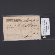 Carta Pré-Filatélica circulada de Mortágua para Lisboa datada 11-06-1830