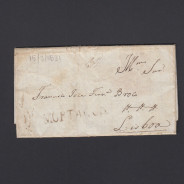 Carta Pré-Filatélica circulada de Mortágua para Lisboa datada 15-03-1831