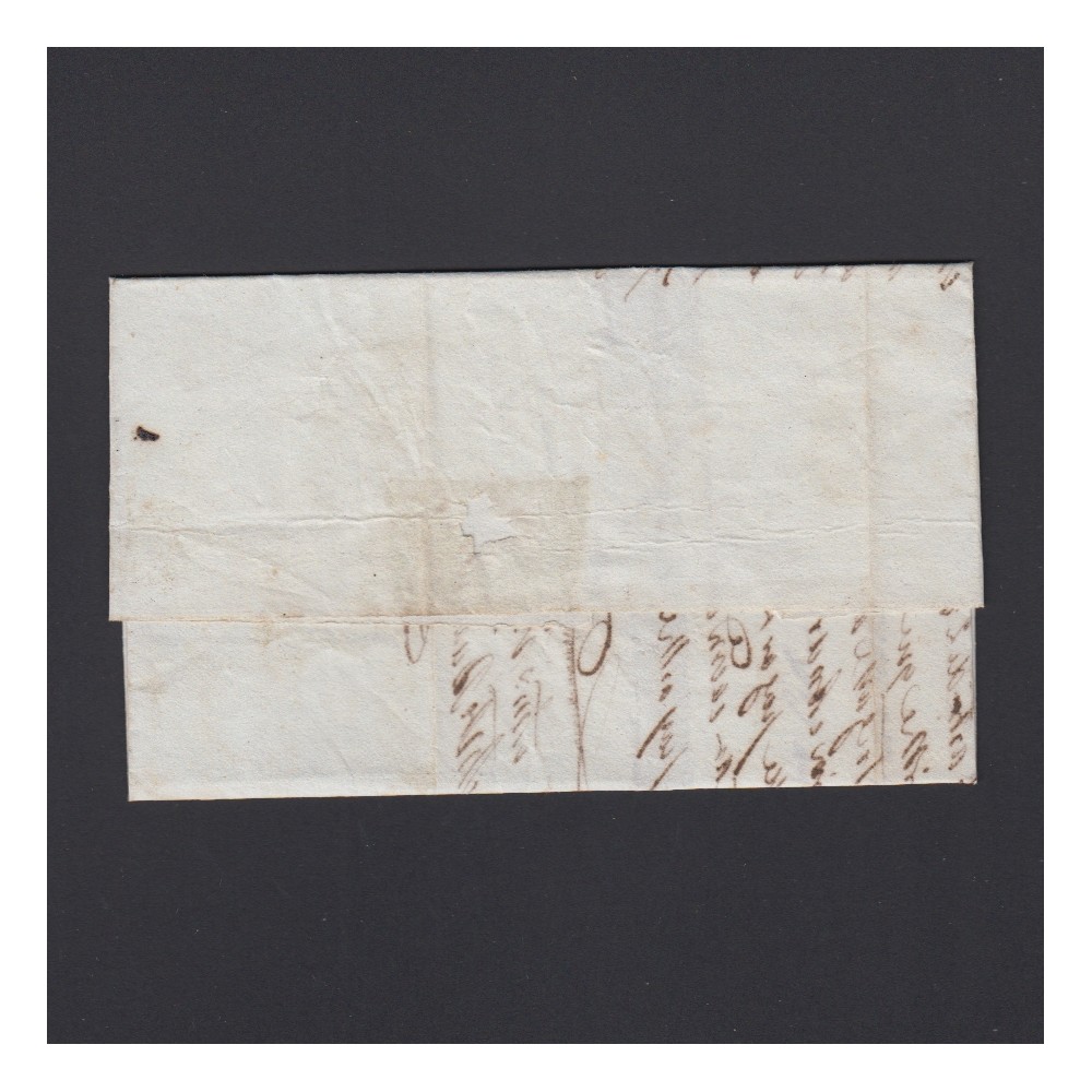 Carta Pré-Filatélica circulada de Mortágua para Viseu datada 28-05-1838