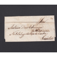 Carta Pré-Filatélica circulada de Mortágua para Coimbra datada 10-09-1839