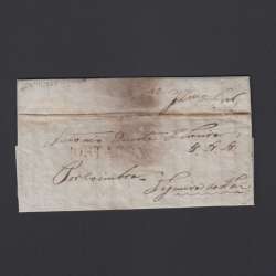 Carta Pré-Filatélica circulada de Mortágua para Figueira da Foz datada 06-11-1842