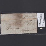 Carta Pré-Filatélica circulada de Mortágua para Figueira da Foz datada 06-11-1842