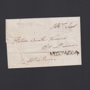 Carta Pré-Filatélica circulada de Mortágua para Vale de Remigio datada 30-06-1856