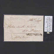 Carta Pré-Filatélica circulada de Mortágua para Vale de Remigio datada 30-06-1856