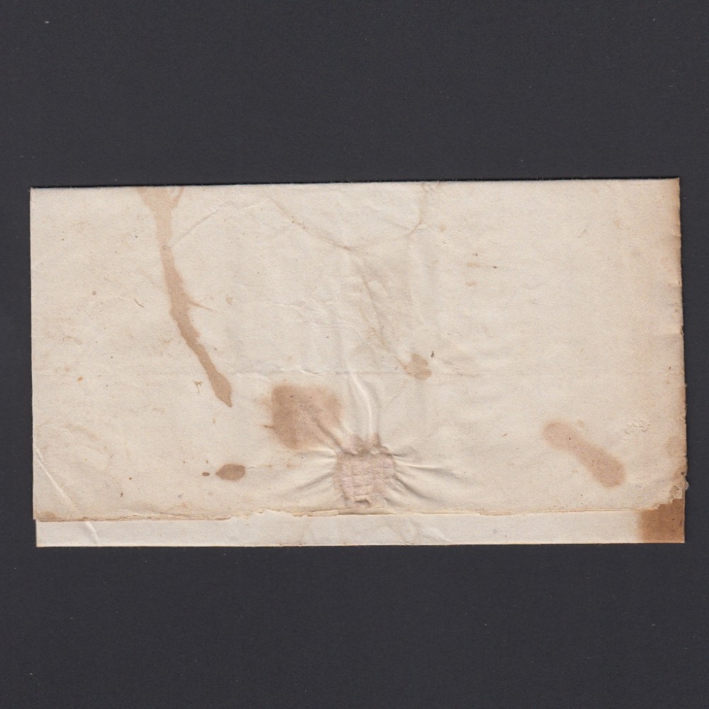 Pré-Filatélica circulada de Sabugoza para Lisboa datada 30-04-1847