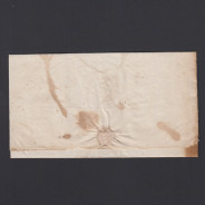 Pré-Filatélica circulada de Sabugoza para Lisboa datada 30-04-1847