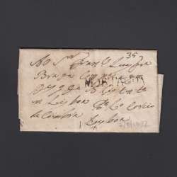 Pré-Filatélica circulada de Mortágua para Lisboa datada 07-08-1832