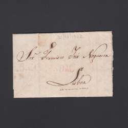 Pré-Filatélica circulada de S. Comba Dão para Lisboa datada 30-04-1832