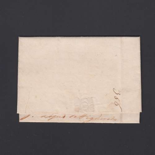 Pré-Filatélica circulada de Tondela para Lisboa datada 30-12-1832