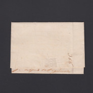 Pré-Filatélica circulada de Tondela para Lisboa datada 30-12-1832