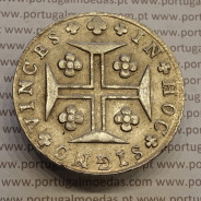 MOEDA CRUZADO NOVO PRATA (480 RÉIS) 1813 DIADEMA LOZANGO 4 PONTOS (BELA-) - D. JOÃO PRÍNCIPE REGENTE