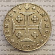 MOEDA CRUZADO NOVO PRATA (480 RÉIS) 1813 DIADEMA LOZANGO 4 PONTOS (BELA-) - D. JOÃO PRÍNCIPE REGENTE