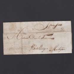 Pré-Filatélica circulada de Tondela para Vale Remigio datada 11-09-1838
