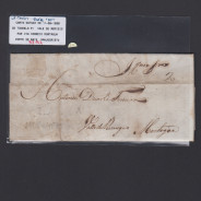 Pré-Filatélica circulada de Tondela para Vale Remigio datada 11-09-1838