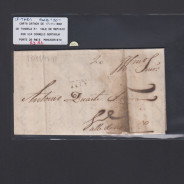 Pré-Filatélica circulada de Tondela para Vale de Remigio datada 17-11-1840