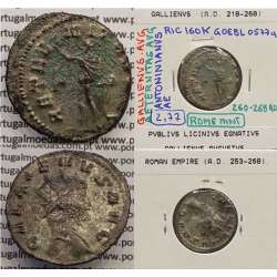 GALLIENUS - ANTONINIANO - GALLIENVS AVG / AETERNITAS AVG (266-268 d.C) (253 d.C A 268 d.C )