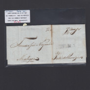 Pré-Filatélica circulada de Tondela para Vale de Remigio datada 21-01-1841