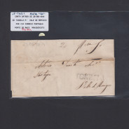 Pré-Filatélica circulada de Tondela para Vale Remigio datada 25-08-1844