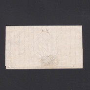 Pré-Filatélica circulada de Tondela para Vale de Remigio datada 20-04-1847