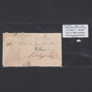 Pré-Filatélica circulada de Tondela para Mortágua datada 10-12-1848