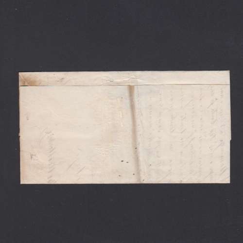 Pré-Filatélica circulada de Tondela para Vale de Remigio datada 18-12-1848