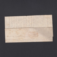 Pré-Filatélica circulada de Tondela para Vale de Remigio datada 21-01-1849