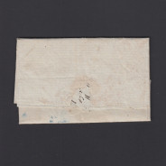 Pré-Filatélica circulada de Trancoso para Vale de Remigio datada 03-06-1853