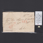 Pré-Filatélica circulada de Viseu para Lisboa datada 19-10-1830