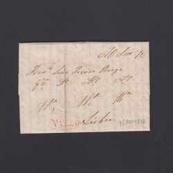 Pré-Filatélica circulada de Viseu para Lisboa datada 18-01-1832